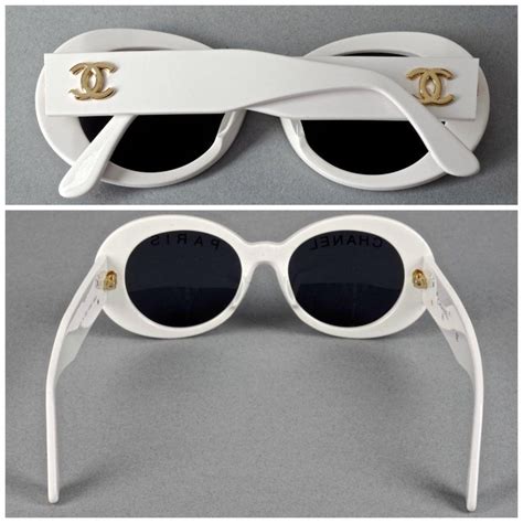 chanel paris sunglasses white|chanel sunglasses online shop.